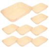 Disposable Air Fryer Paper Liner Non-Stick Baking Paper For Oven Users Rectangular 50Set