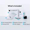 Portable Intelligent Charging Station With Magnetic Technology For Eyewear Technology Glasses ABS Case Home Office Use