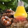 220V E27 Pet Tepelná lampa Ohřívací žárovka Líheň Daleko infračervená topná lampa žlutá Černá keramická Kuřata Želva Ještěrka Plaz Světlo