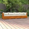 Day and Night - Day and Night 4-seater Garden Sofa with Solid Acacia Wood Cushions