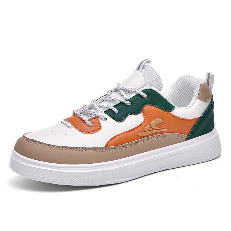 

Новые осенние кеды женские на толстой подошве, универсальные, трендовые, нескользящие, легкие, студенческие, белые женские кеды 40 хаки