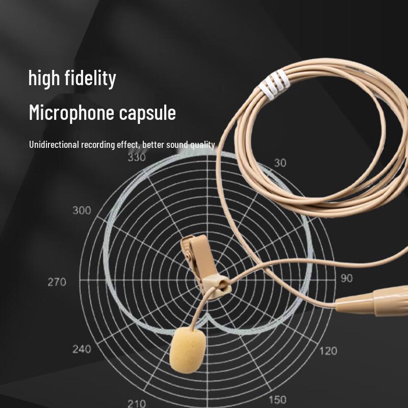 KRFIONTU True Diversity Wireless Dual Lapel Microphone System (CN Version)