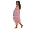 Customizable Quick-Dry Turkish Striped Tassel Beach Shawl and Bath Towel