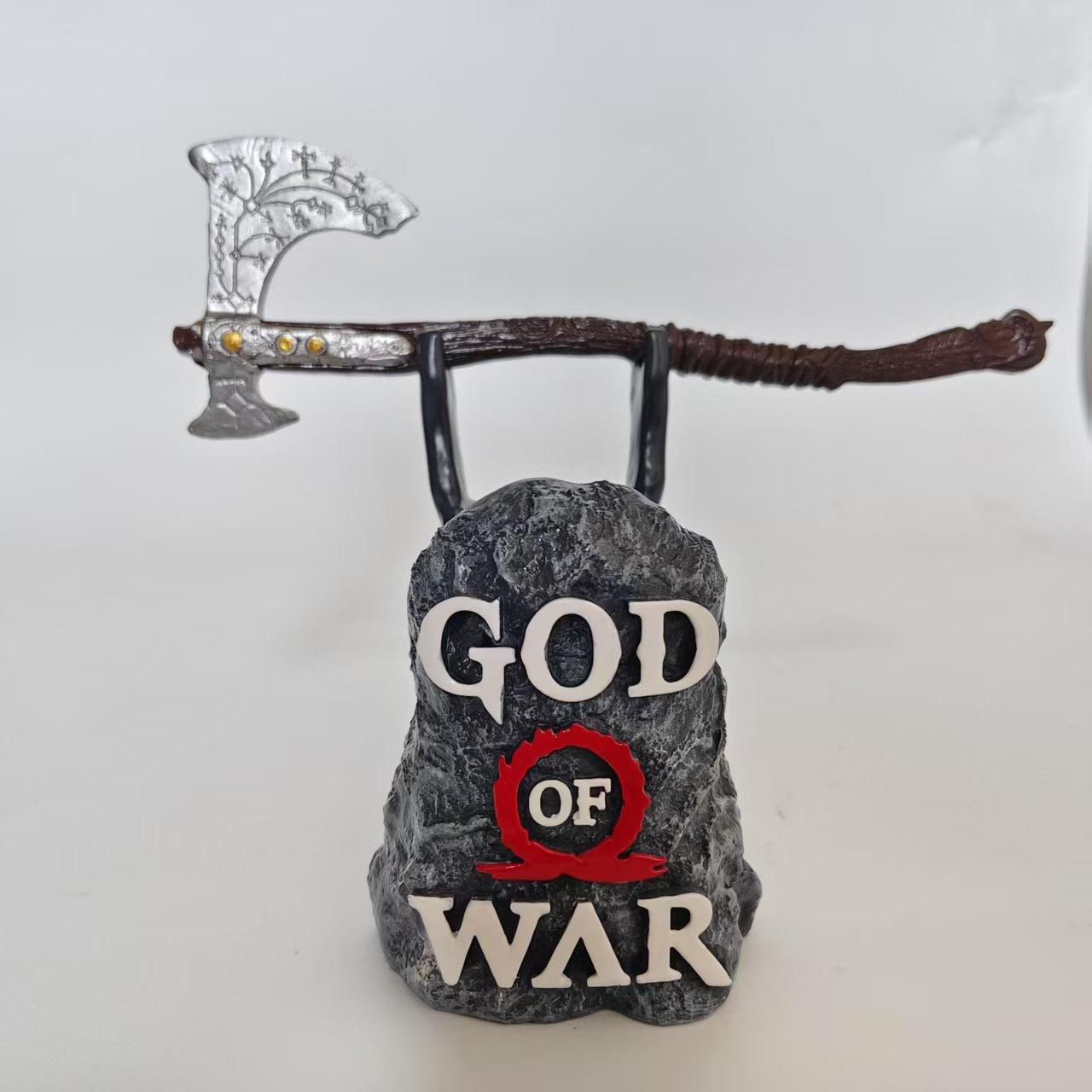 

Ps series handle bracket resin statue ornament decorative venom image Leviathan axe model