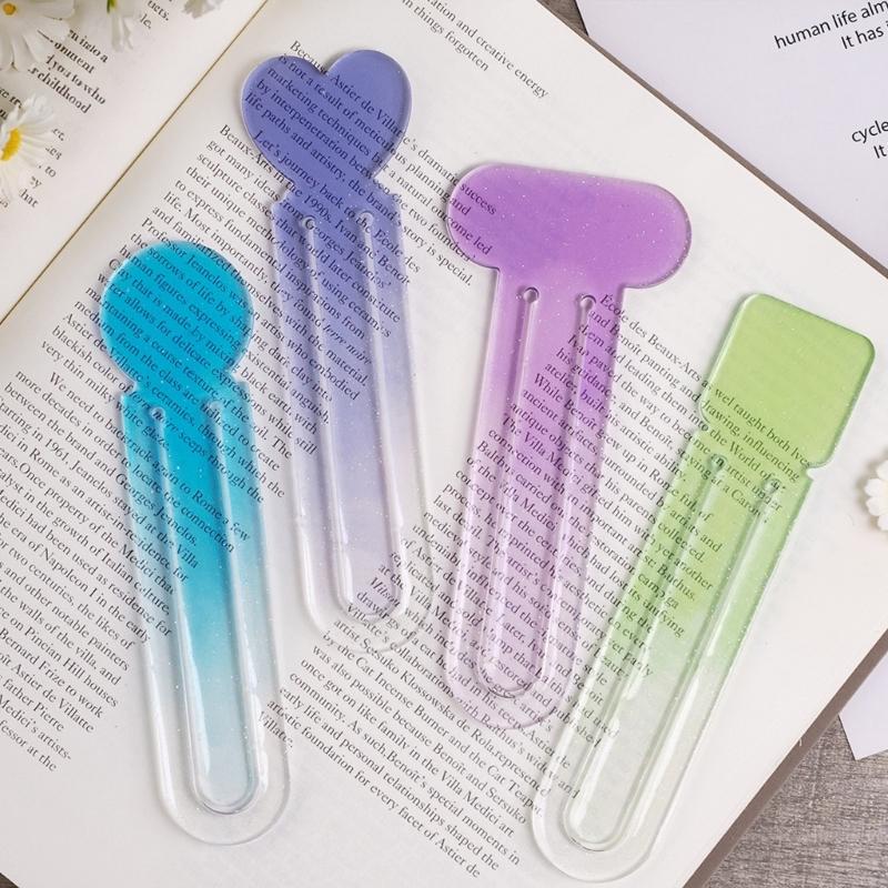 Resin Bookmark Mold for Creating Decorative Page Holders for Marking Your Place In Books, Notebooks, or Reading Folders