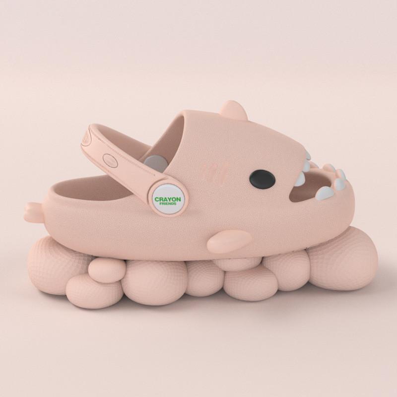 Children's Cartoon Cute  Boys And Girls' Non Slip Soft Sole Slippers (The Shoe Buckle Is Delivered Randomly)