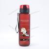 650ml Animation Snoopys Children Water Bottle Boy Girl Outside-Use Sport Straw Mug Animation Design Kids Drink Bottle Leak Proof Polymer Material Jugs