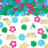 Happy Birthday Confetti-Glitter Moana Birthday Decorations,Moana Party Decor for Moana Theme Decorations,Hawaiian Party Decorations,Tropical Summer