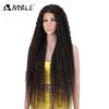 Noble Synthetic Lace Front Wig Long Curly 38 Inch Red Wig For Women Afro Kinky Curly Lace Front Wig Cosplay Blonde Lace Wig