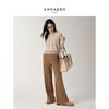 JUZI Annakol Women's MIU Style 100% Wool Hooded Knit Sweater