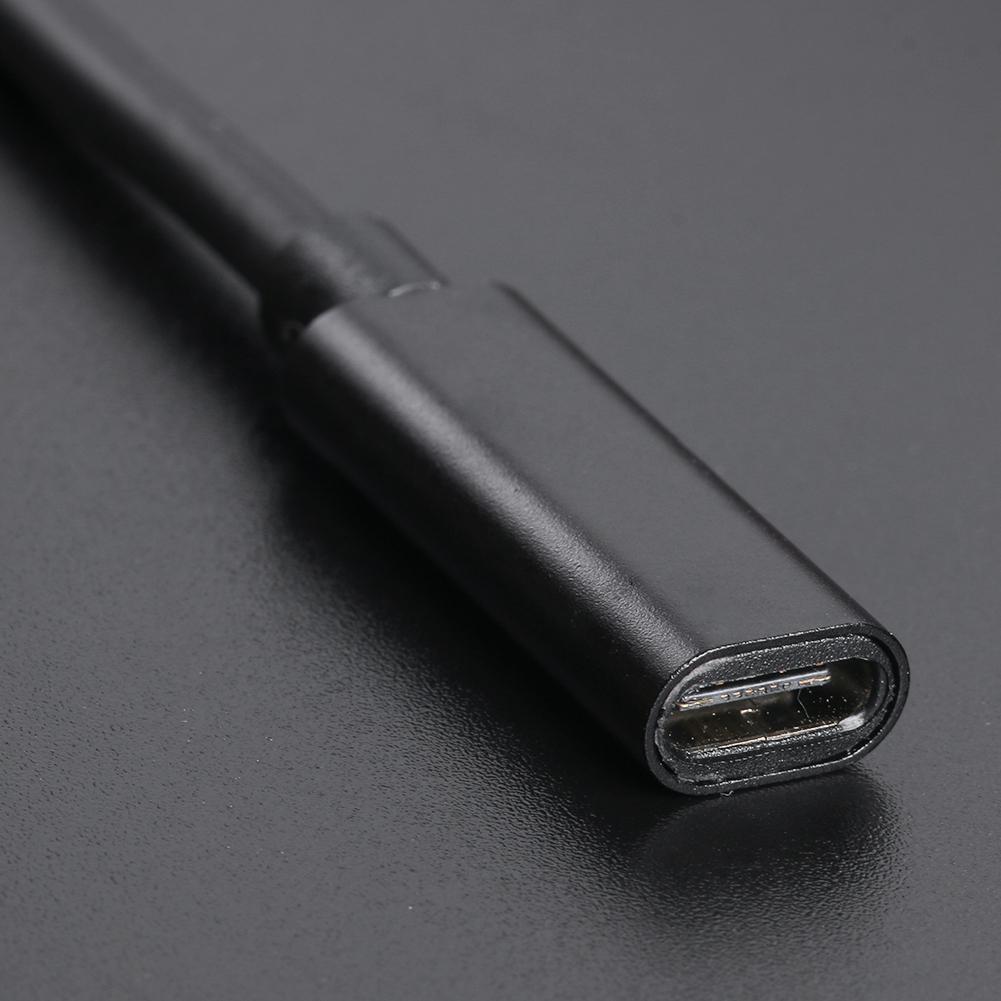 PD USB Type C Female To 7.4x5.0mm DC Jack Charger Adapter Cable for DELL Laptop