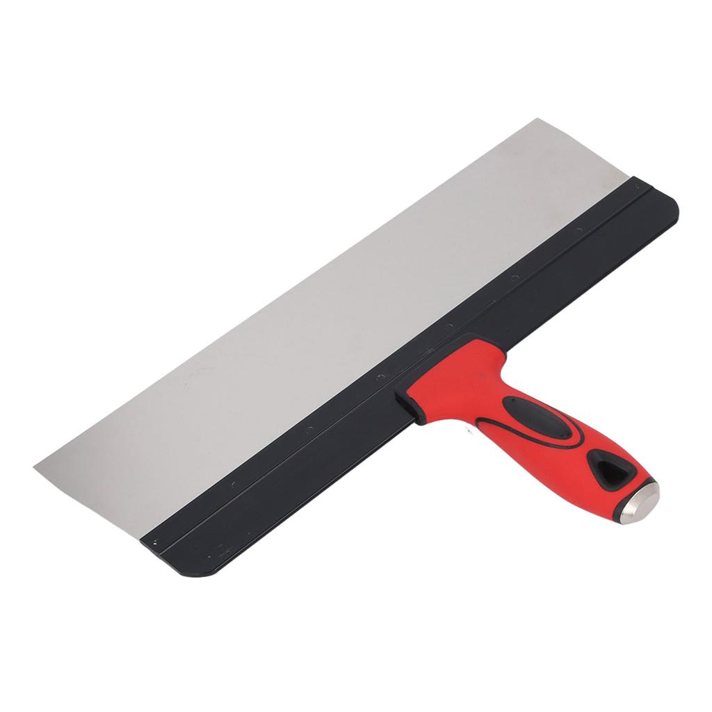 14in Stainless Steel Putty Cutter Drywall Taping Cutter with Non Slip Soft Handle for Applying and