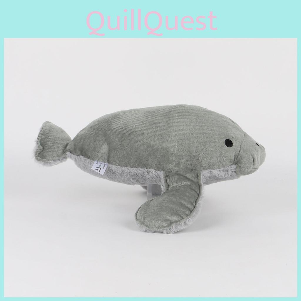 Plush Toys Manatee Animal Stuffed Dolls Bedroom Decoration Kids Gift 35cm
