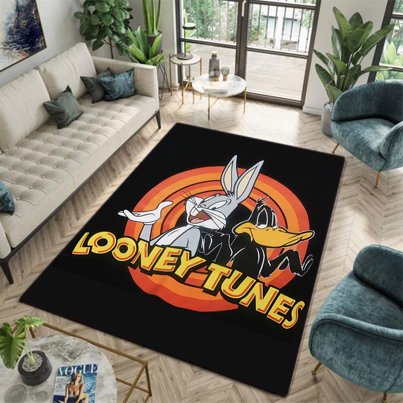 Looney Tunes Cartoon Carpets Suitable Room Office Bedroom Door Mats Birthday Gifts Holiday Gifts Carpet Living Room And Bedroom Mats