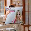 A-Avril Best L-Lavigne Stitch Lucky Dragon Pillow Cover Sofa Cushion Cover Home Room Decoration Children Gift