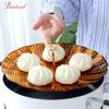 Stainless Steel Steaming Tray Creative Kitchen Tool Colorful Folding Multi-purpose Lotus Steamer Telescopic Steaming Tray
