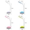 LED Mini Batteridrevet Bordlampe Øyebeskyttelse Bærbar Sammenleggbar Hjemmebelysning Soverom Sengestudie Lesebordlampe