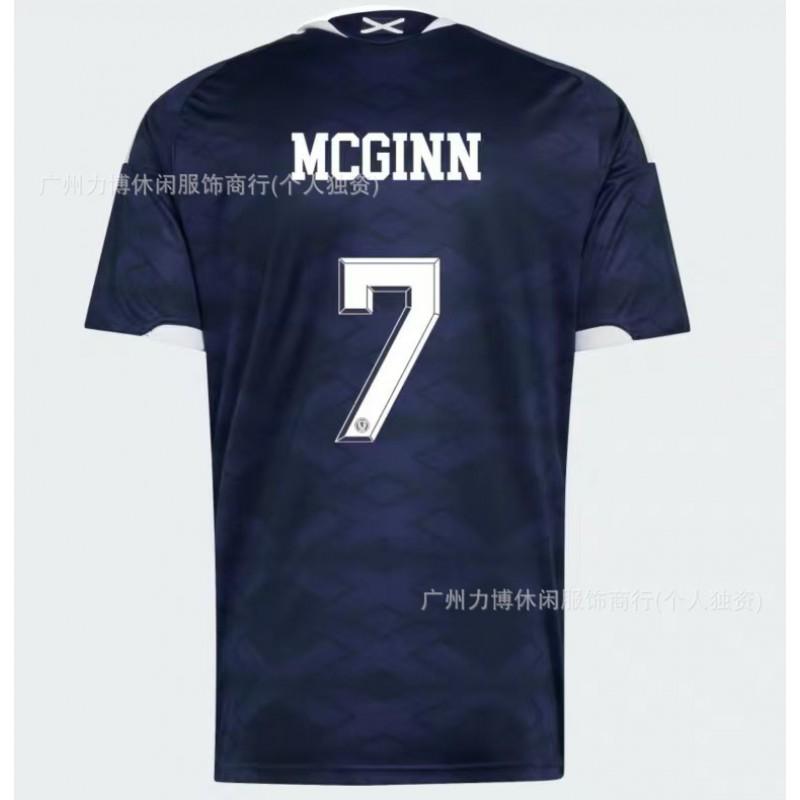2026 North America World Cup Scotland 7 McGinn Football Jersey Fans Training Shirt