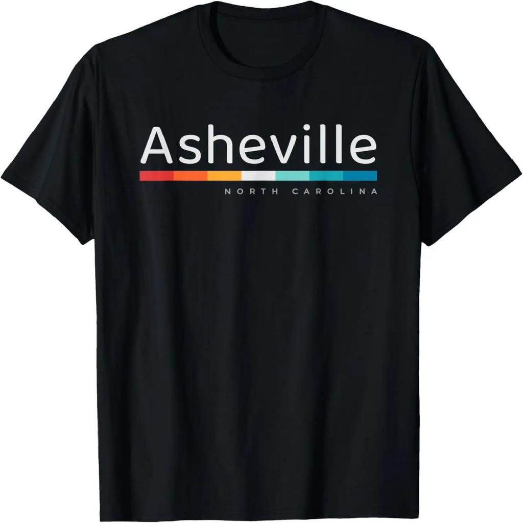 Asheville NC North Carolina Retro Design T-Shirt