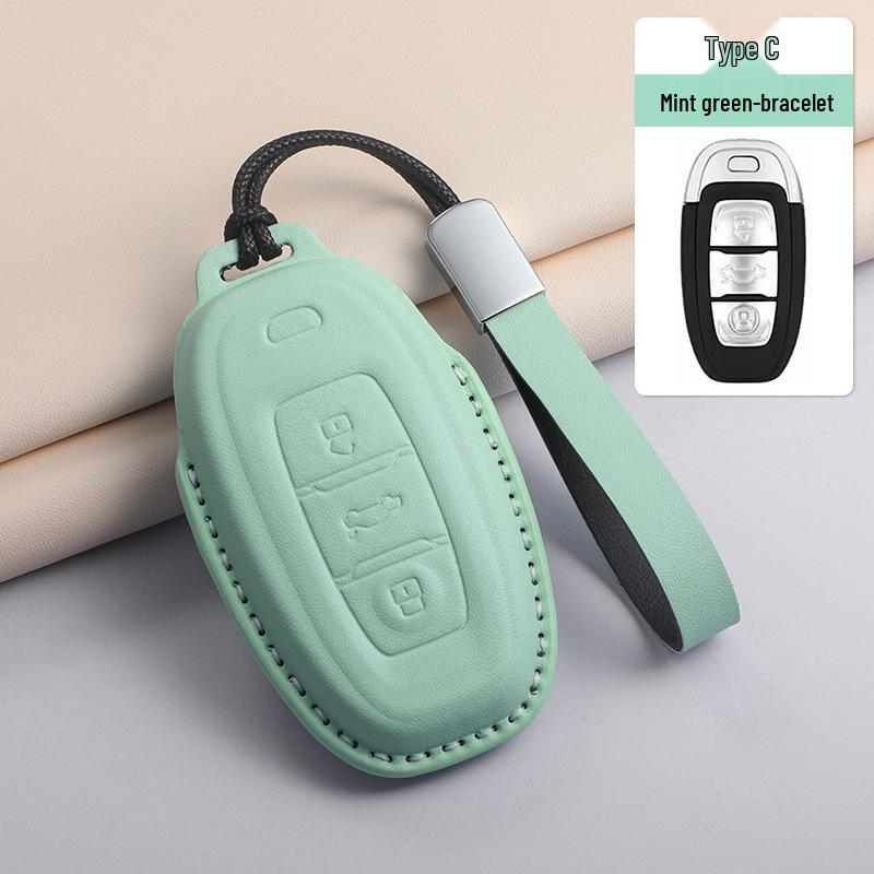 2023 Hongqi H5 Key Cover: Compatible with 24 Models, Premium Blue Shell for HS5, H9, EQM5, and HS7