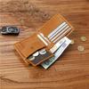 Men's Casual Vegetable-Tanned Leather Wallet – Multifunctional, Large Capacity, Short Coin Purse
