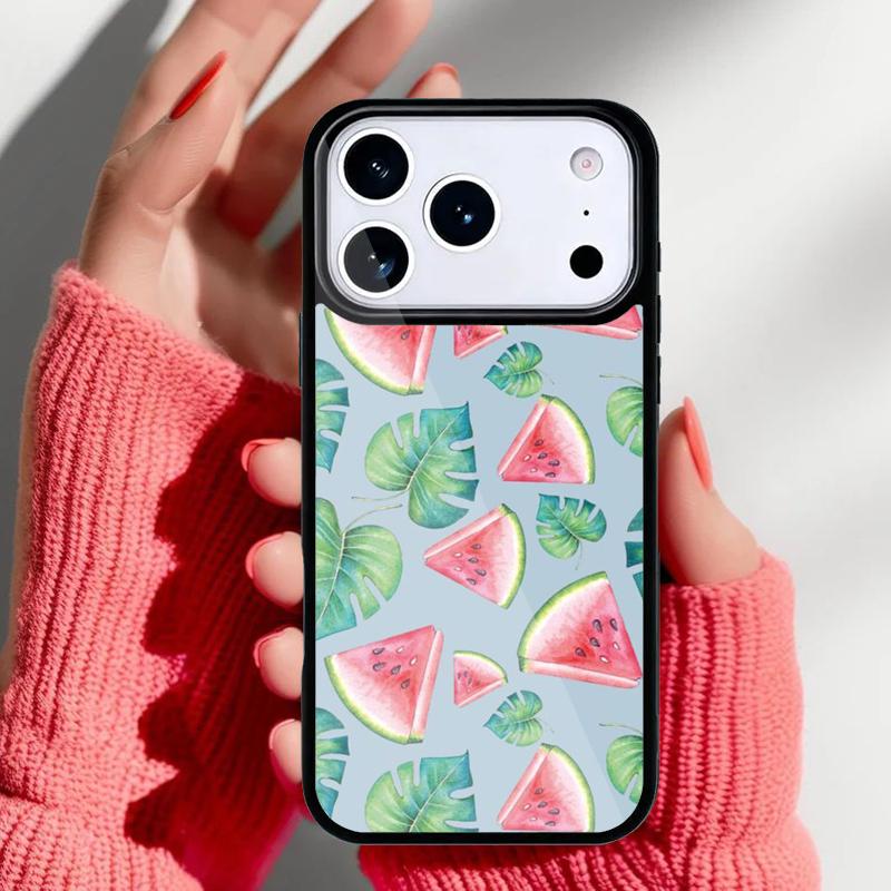 Fruity European Summer Phone Case for iPhone 17 16 15 14 13 Pro Max Back Cover for 12 11 Pro Coque
