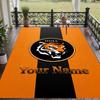 Custom Text Printed Rug Hull City Non Slip Floor Carpet For Home Room Decor