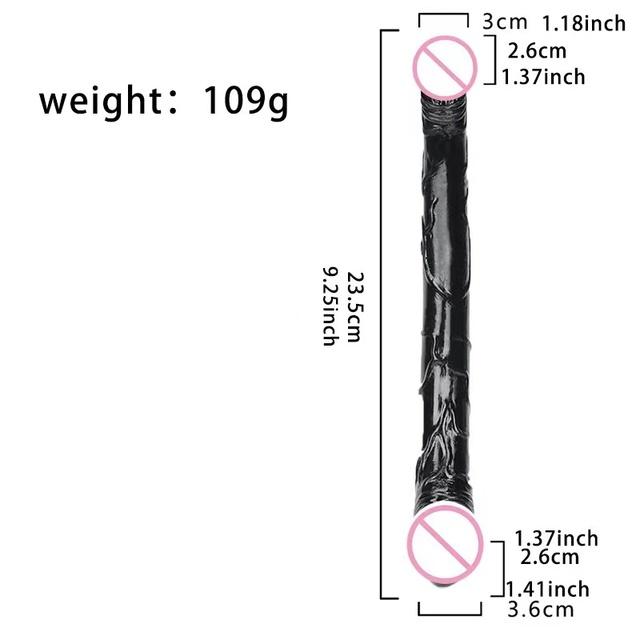 Sex U-förmiger Doppeldildo Realistischer Dildo mit Manndildo Sexspielzeug für Frauen Vaginaspielzeug Dildo für Frauen Riesiger Falos Consolador Anal
