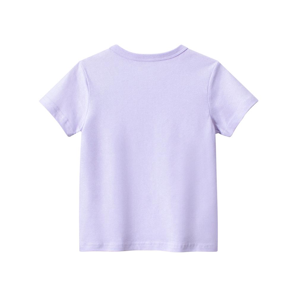 27home Spring/Summer 2024 Girls' Short-Sleeve T-Shirt for Babies