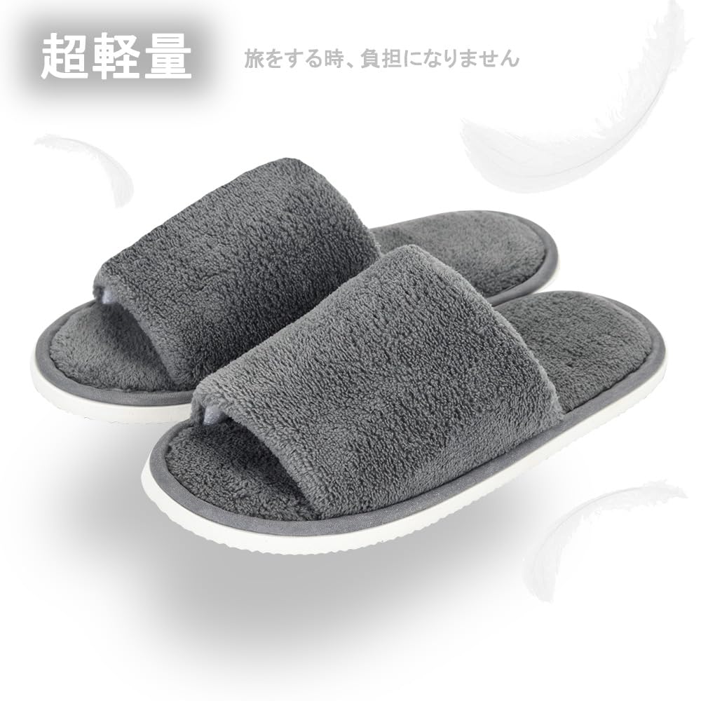 Cushioned Slippers for Indoor Suitable for and Other Business and Suitable for Both Men and Individually 10 Disposable, Luxurious, Fluffy, Use,
