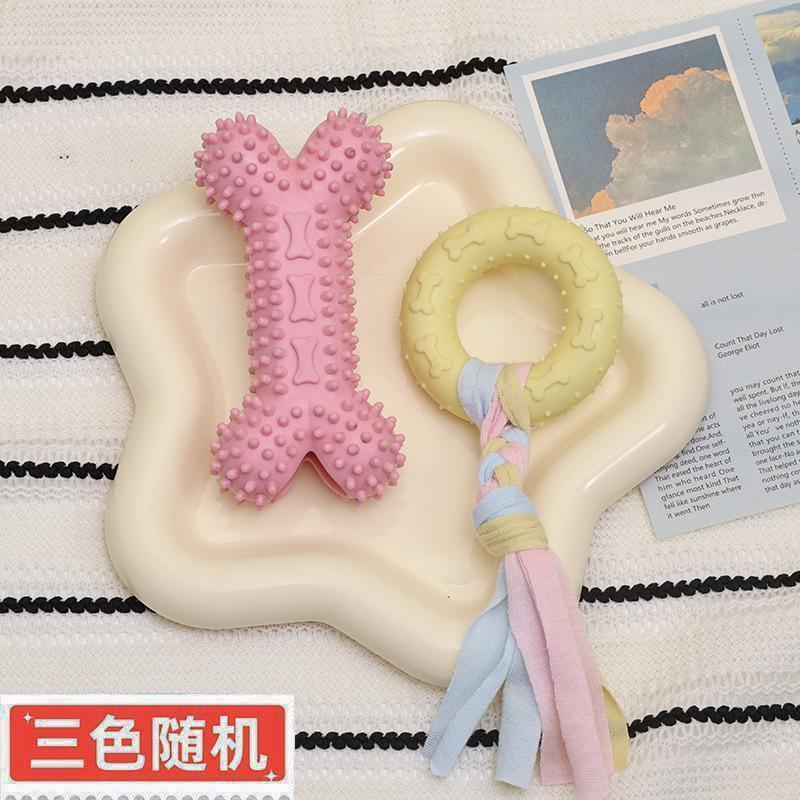 Dog Toys Direct Sales TPR Dog Toys Can't Bite Tooth Grinding Cotton Rope Pet Toys