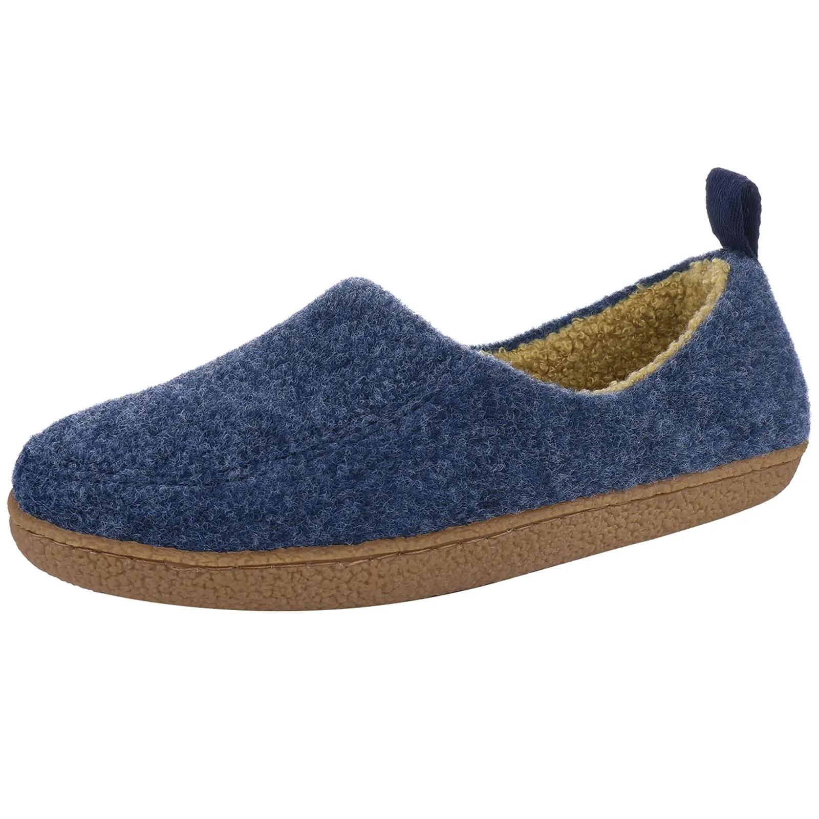 Crestar женские хлопковые тапочки для девочек зимние теплые мягкие подошвы пушистые — фото 7