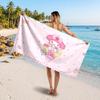 Large Beach TowelMy Melody Soft Absorbent Towel Beach Bath Home Use