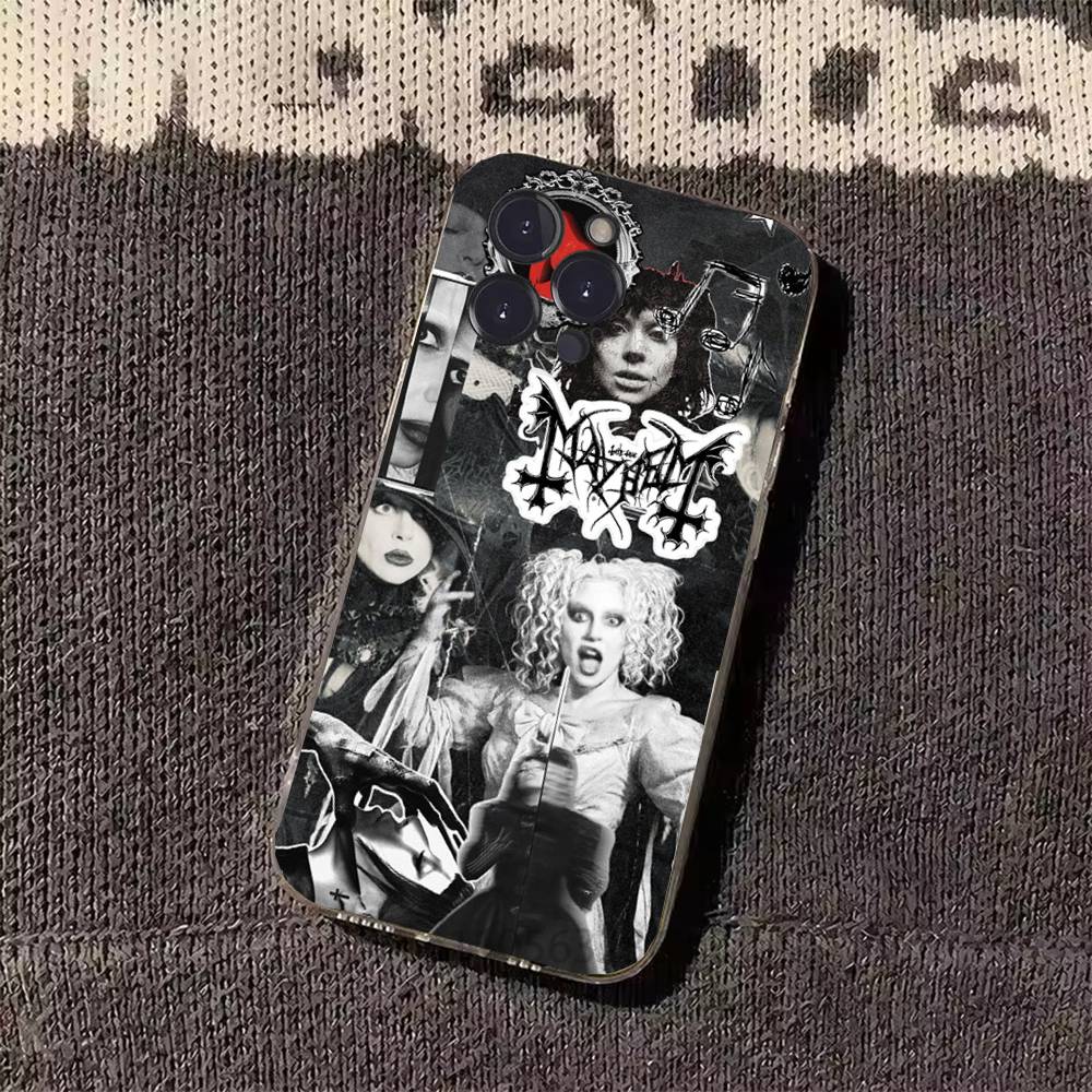 LADY GAGA MAYHEM Phone Cases For iPhone 17 16 15 14 13 12 11 Pro Max Plus Luxury Camera Protection Plastic