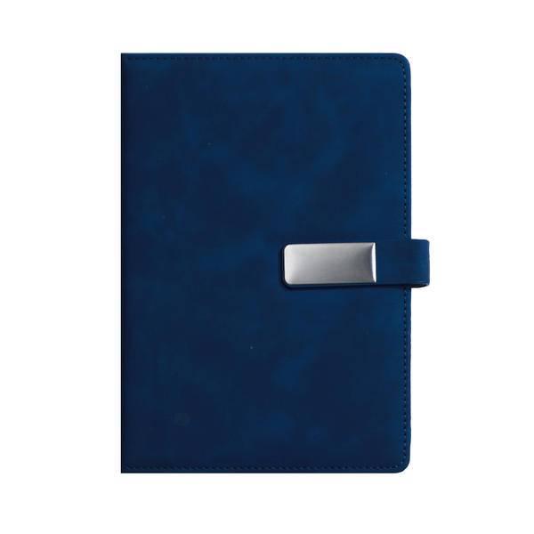 Premium Soft Leather Buckle Diary – Business Office Gift Set with Logo Imprint