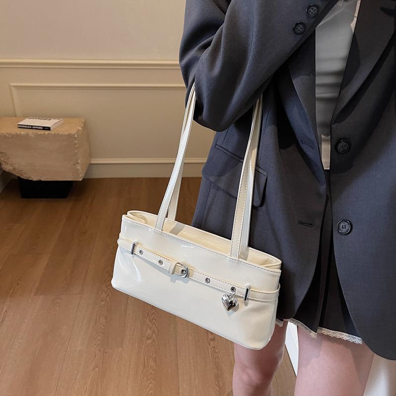 Bag Women's 2025 New Trendy Fashion Textured Shoulder Underarm Bag Spring Casual Versatile Commuter Pillow Bag