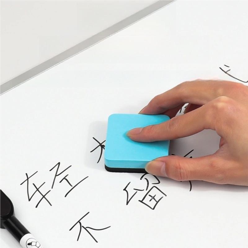 24/48 Pcs Dry Eraser Whiteboard Erasers Board Cleaner for Home Office School