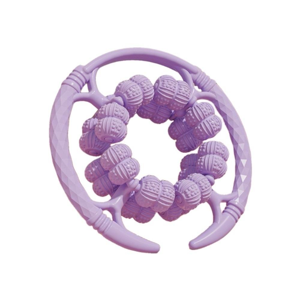 360-degree Rotation Annular Leg Clamp Massager Handheld Muscle Massager Roller  Body Massager Relax