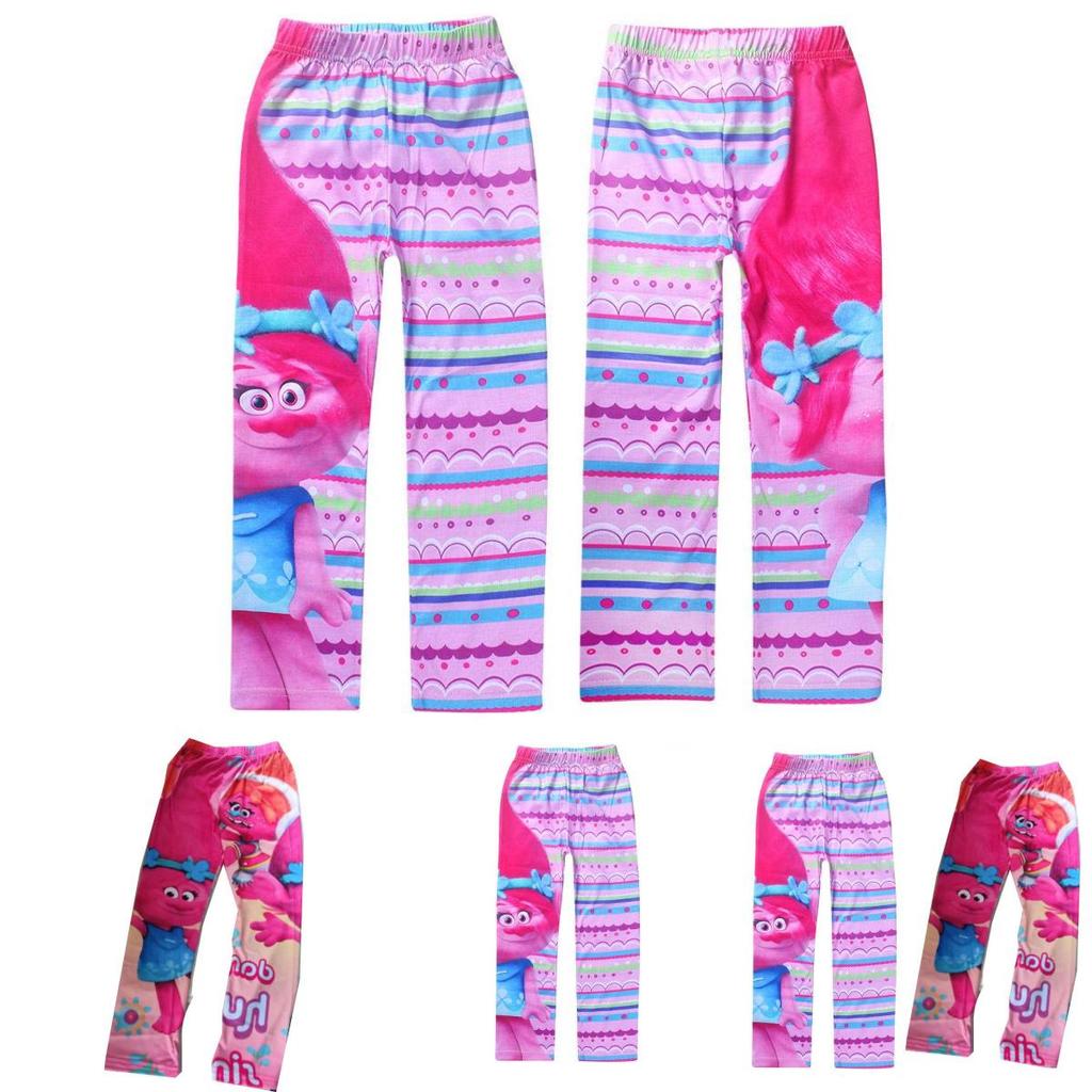Trolls Childrens Animal Pattern With Milk Silk Material For Casual Outfits