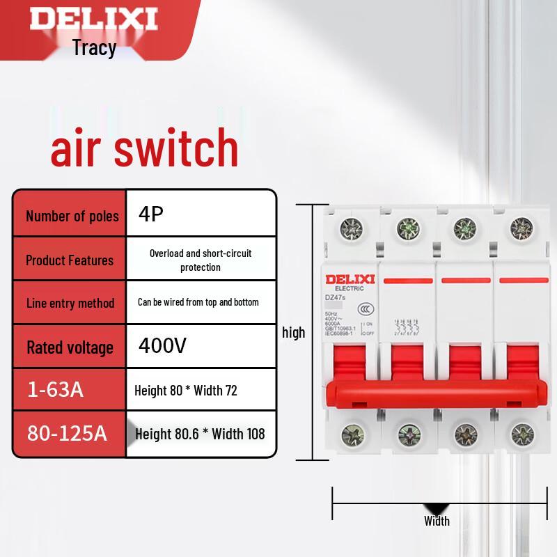 DELIXI DZ47S Miniature Circuit Breaker