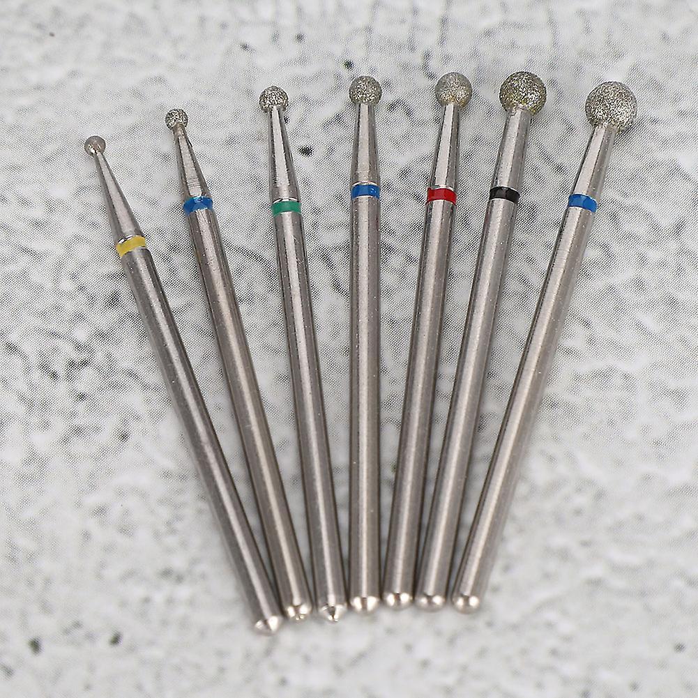 Multi Functional Nail Art Drill Bits Set, Electric Manicure Grinding Heads for Acrylic Gel Nails Shaping Polishing Cuticle Removal
