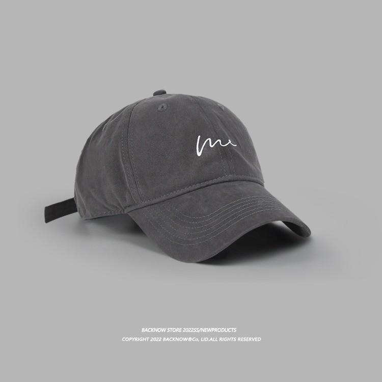 Baseball Cap For Men Women With Embroidered Letters Casual Sunshade Adjustable Cotton Hat