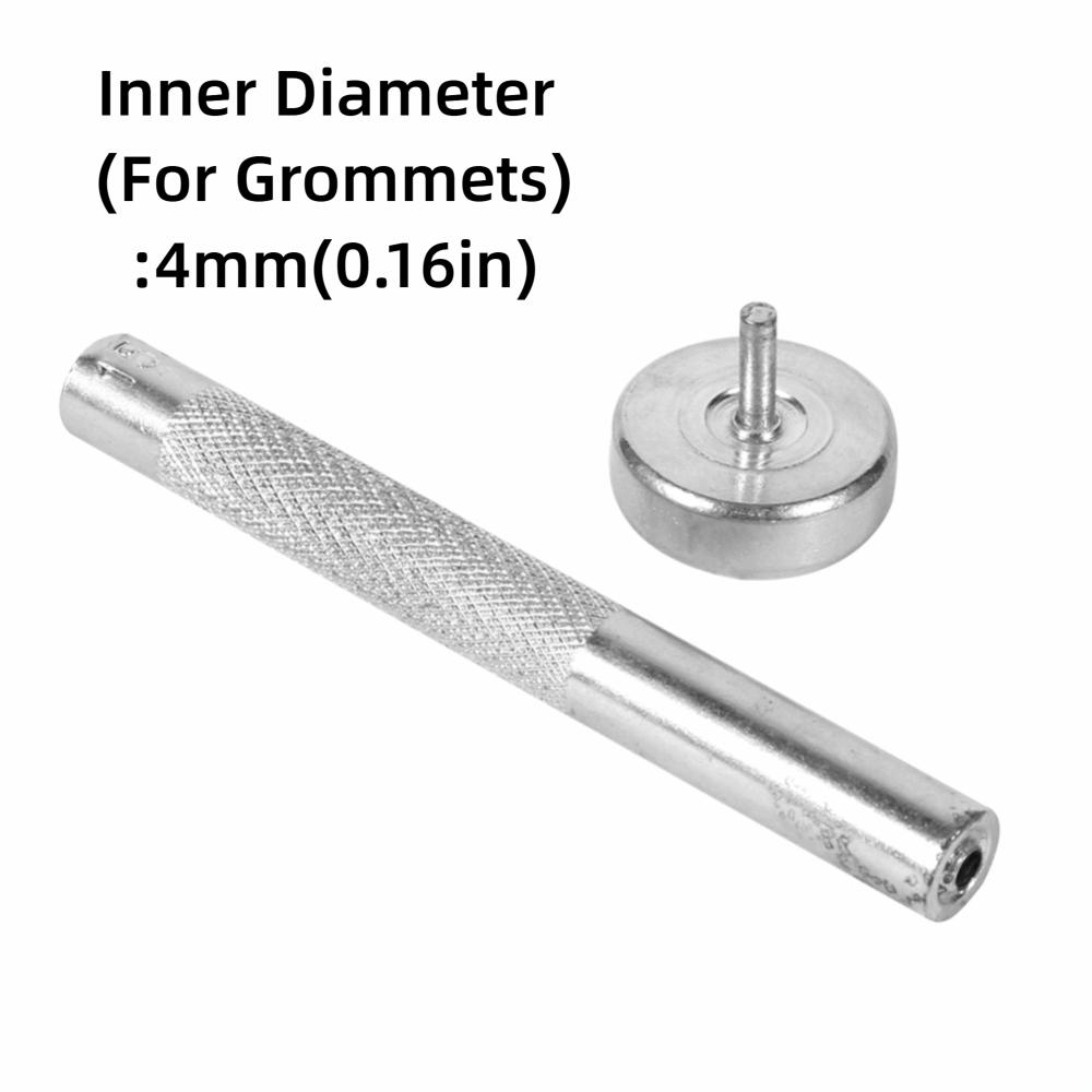 Die-Cast Structure Eyelet Punch Die Tool 4mm Diameter Rivet Setter Tool Clothing Making