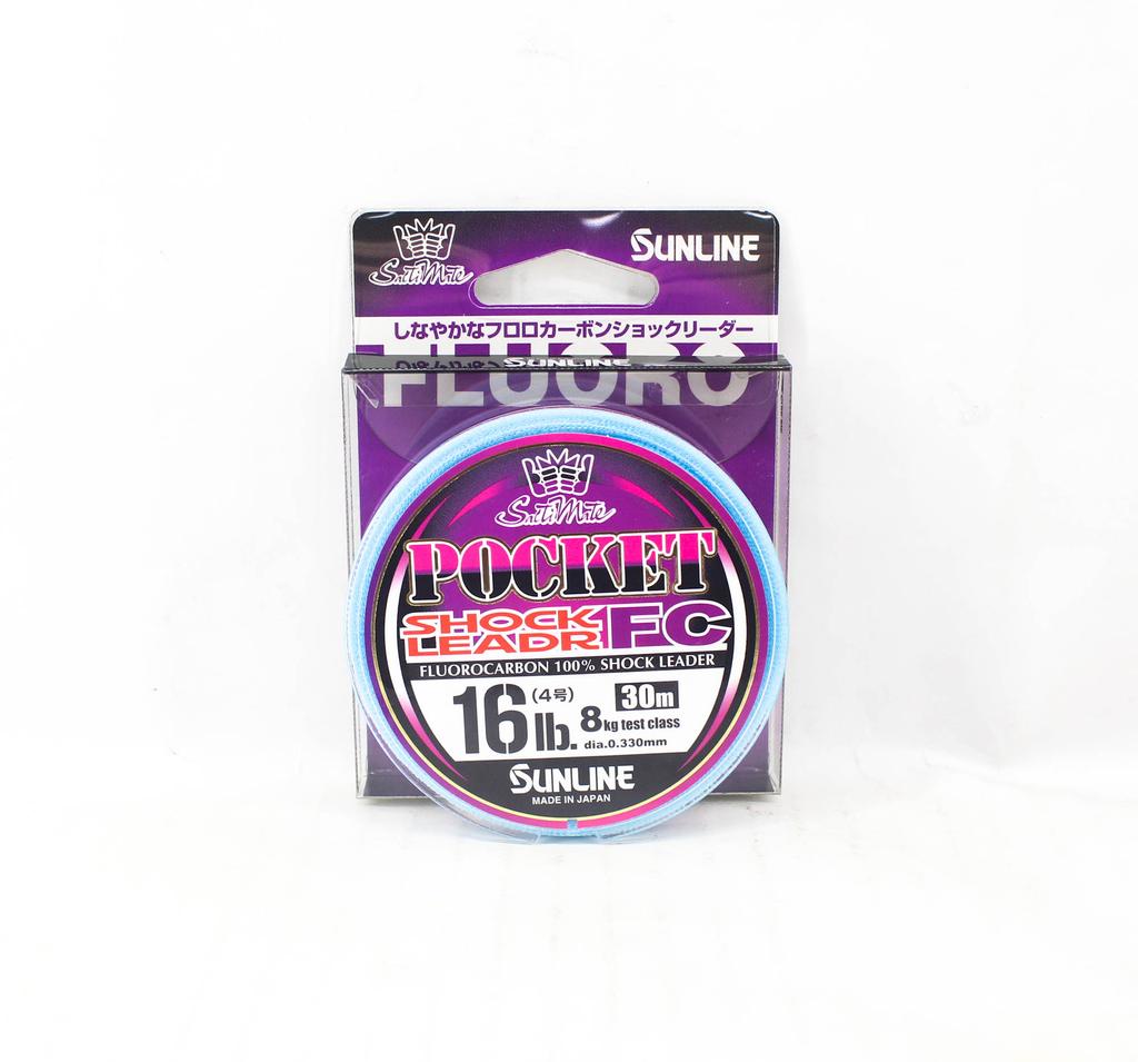 Sunline Fluorocarbon Leader Pocket FC Shock 30m #4 16lb 0.330mm (6541)