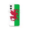 Phone Case – Flag of Wales – Compatible iPhone 12 – Soft Case – Resistant and Shockproof - Silicone - Pixelforma