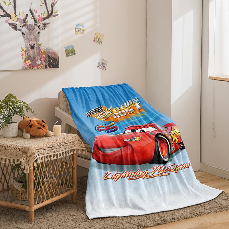 Cars Double Sided Flannel 3D Digital Printed Blanket Blanket