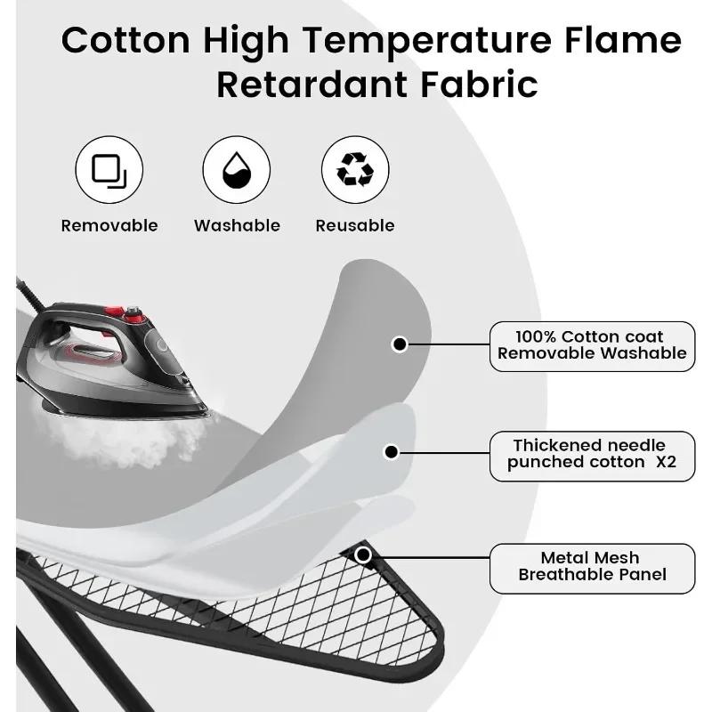 Portable Folding Ironing Board MultiFunction Hardware Series Ironing Board Home Accessories Folding Ironing Board 110x31x86cm