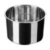 Stainless Steel Oil Storage Tank Multifunctional Durable Round Seasoning Bowl with Lid for Home Kitchen