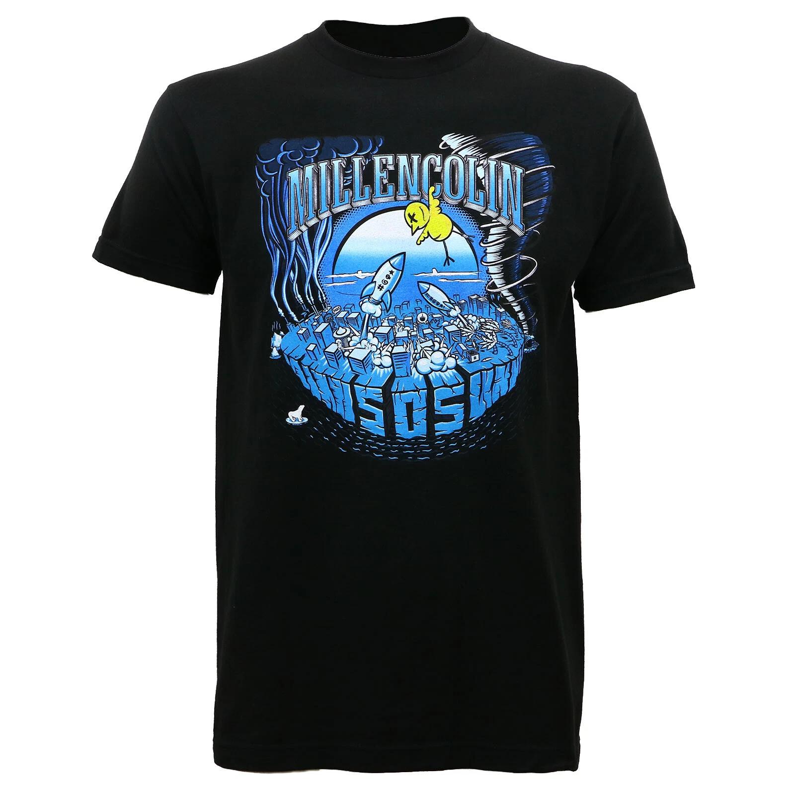 MILLENCOLIN SOS Slim-Fit T-Shirt S M L XL 2XL NEW XXL