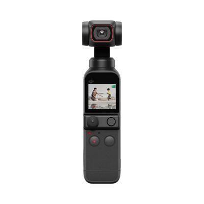 DJI Pocket 2 Vlog-Kamera mit Handheld 4K 64MP Gesicht und Tragbarer Videoaufnahme für und Kompatibel mit Android Schwarz 3-Achsen-Gimbal, Stabilisator,
